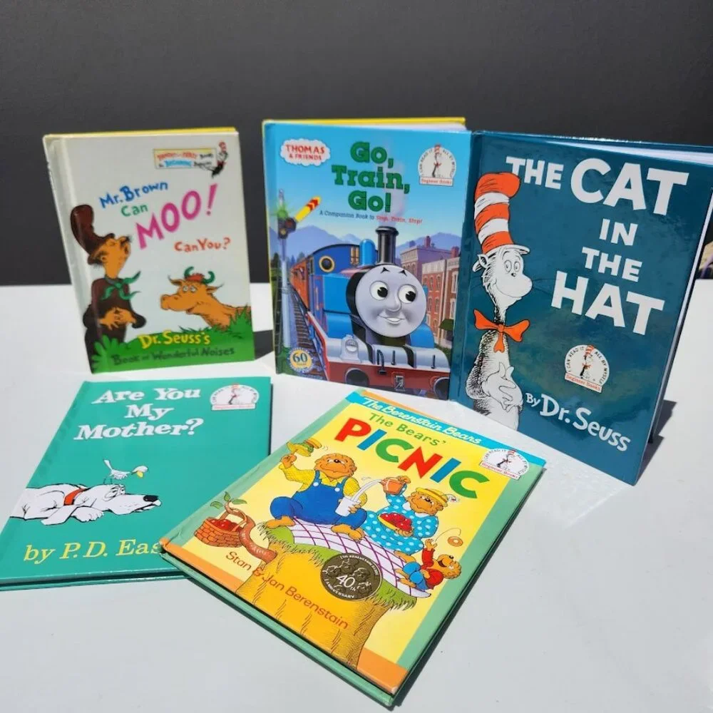 Dr. Seuss Book Bundle Children's Books Berenstain Bears Thomas the Tank Engine T